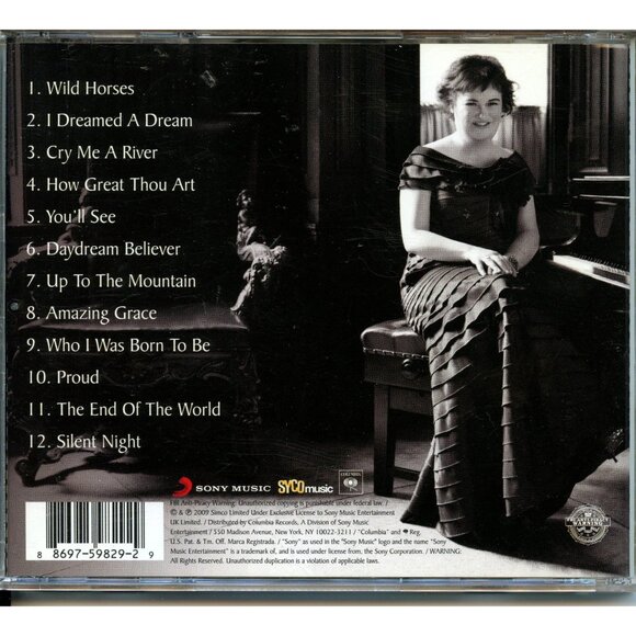 Susan Boyle I Dreamed a Dream CD 2009 - Picture 3 of 4